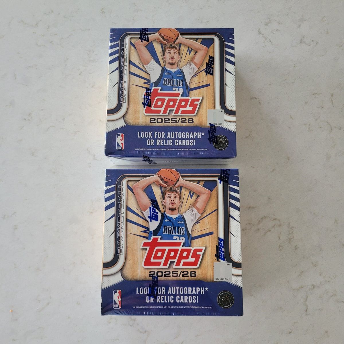 NEW- NBA Topps 2025/26 Mega Box