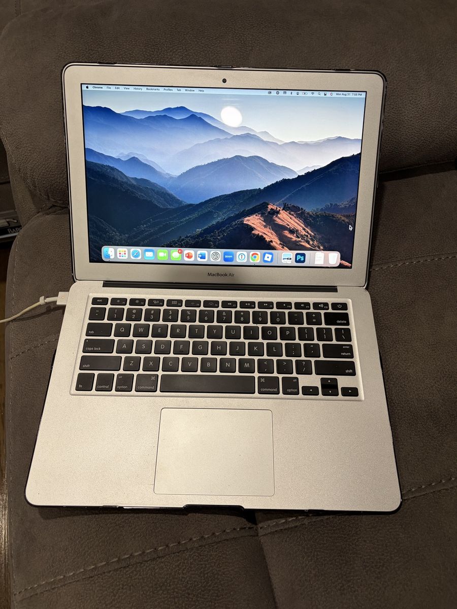 Apple MacBook Air 13-inch (2017) - includes Original Charger and Hard Case Cover