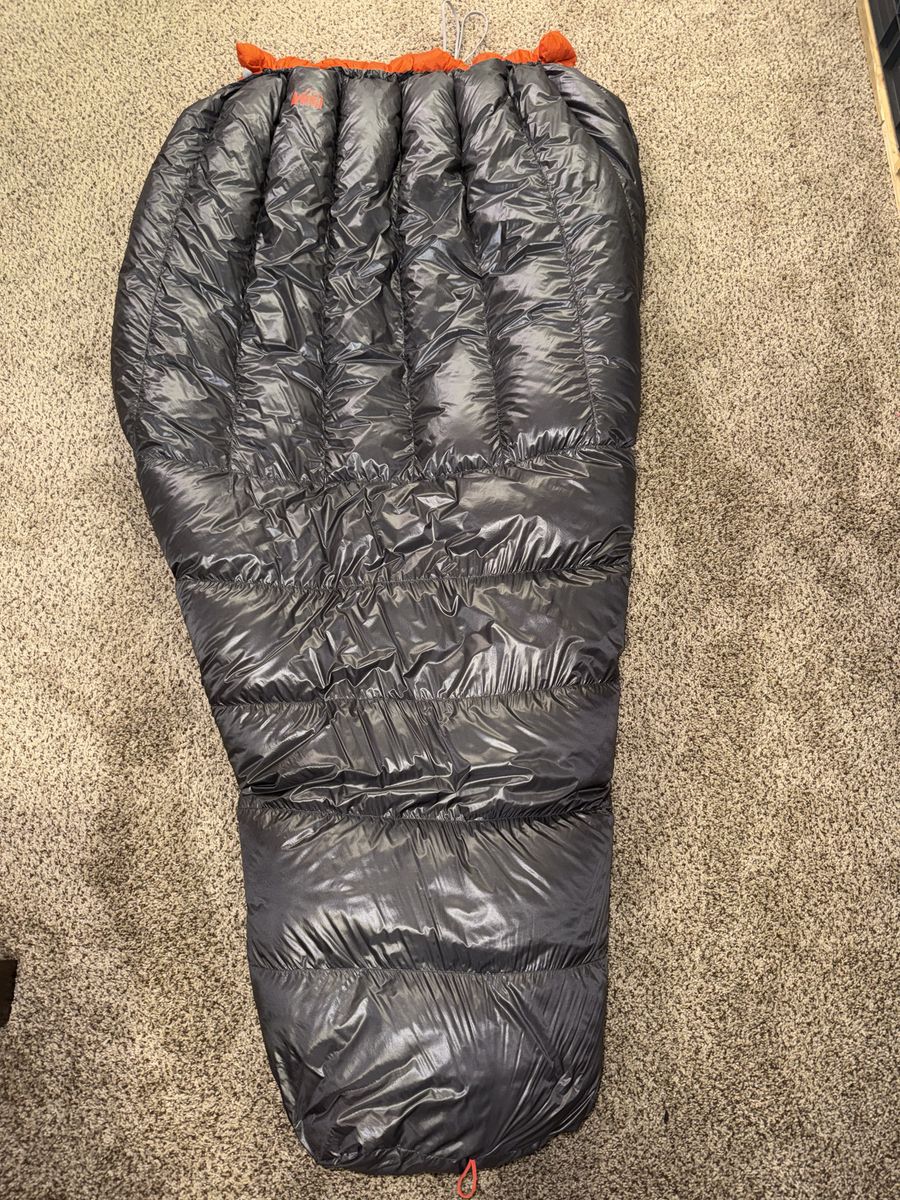 REI backpacking quilt 30 sleeping bag
