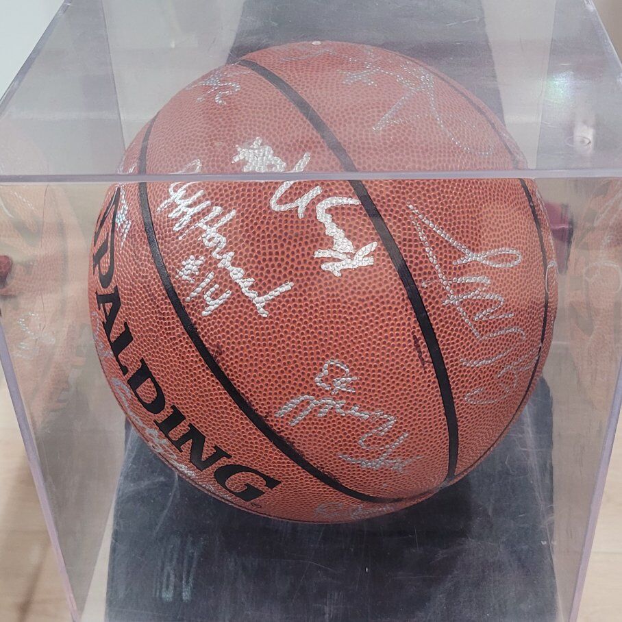 1997 Jazz Team Signed Basketball