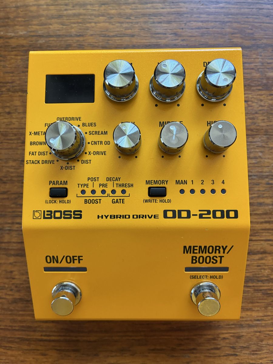 Boss OD-200 Hybrid Drive Guitar Effects Pedal