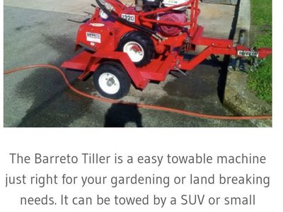 tiller for rent 85 a day
