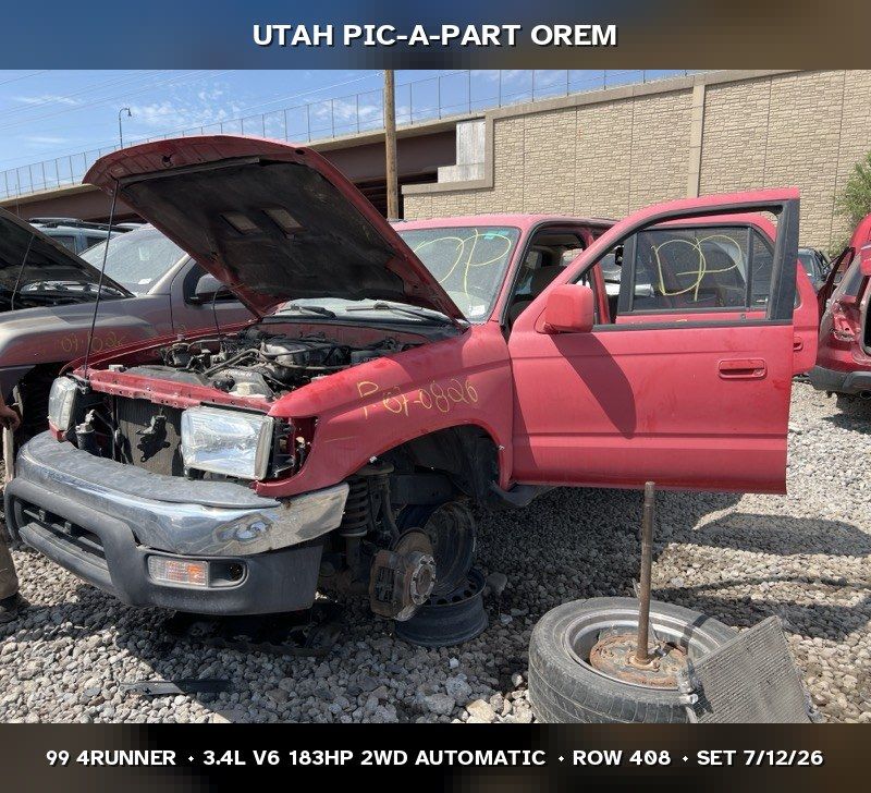 1999 Toyota 4Runner Parts - UTPAP Orem