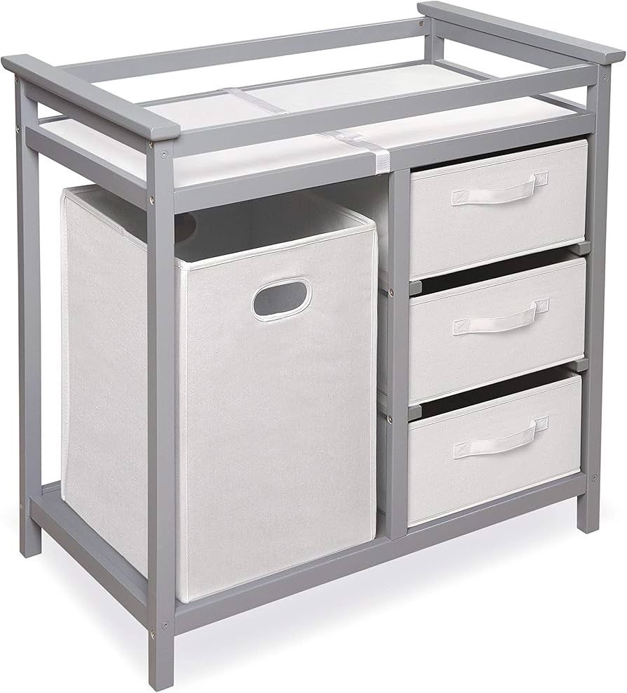 Badger Basket Modern Baby Changing Table
