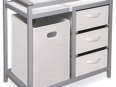 Badger Basket Modern Baby Changing Table