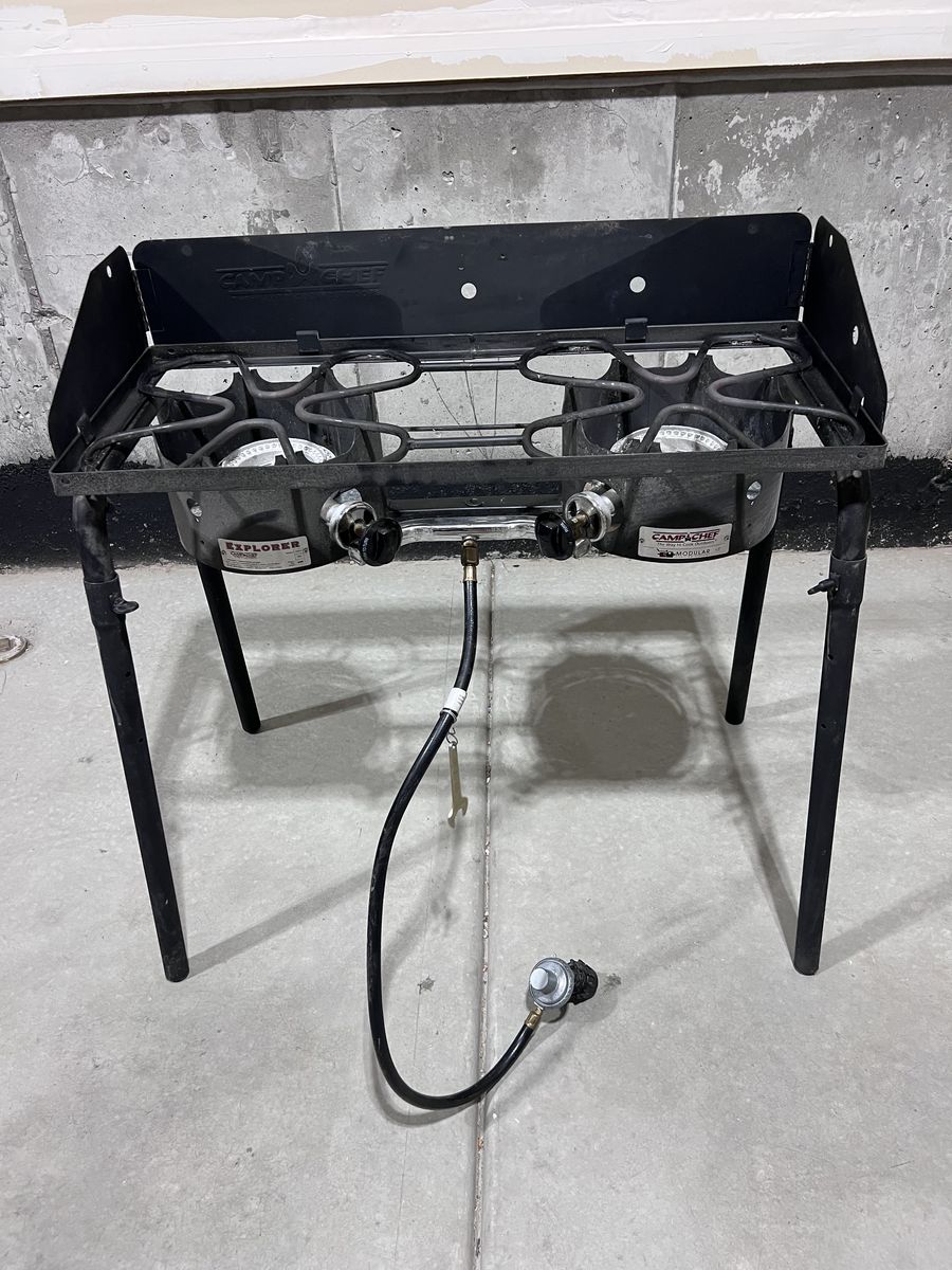 Camp Chef Explorer 2-Burner Outdoor Camping Stove
