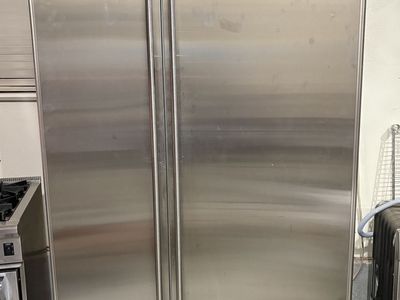SUB-ZERO 632/S-2 48" Stainless Steel Built-in Side-by-Side Refrigerator Freezer