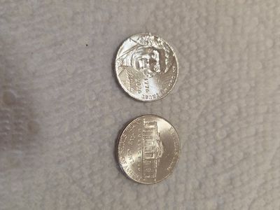 2026 semiquincentenal uncirclated nickel set p&d 2 coin set