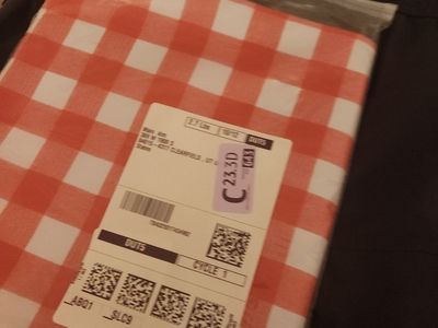 red vinyl table cloth 64x108