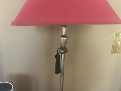 Vintage Pewter Lamp