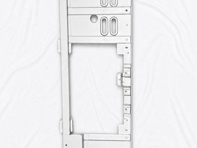 Goldenstar '66-77 Bronco Radiator Support V8
