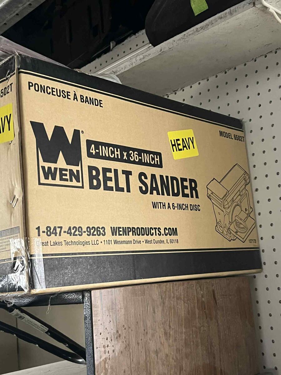 Benchtop Belt and Disc Sander + Extras