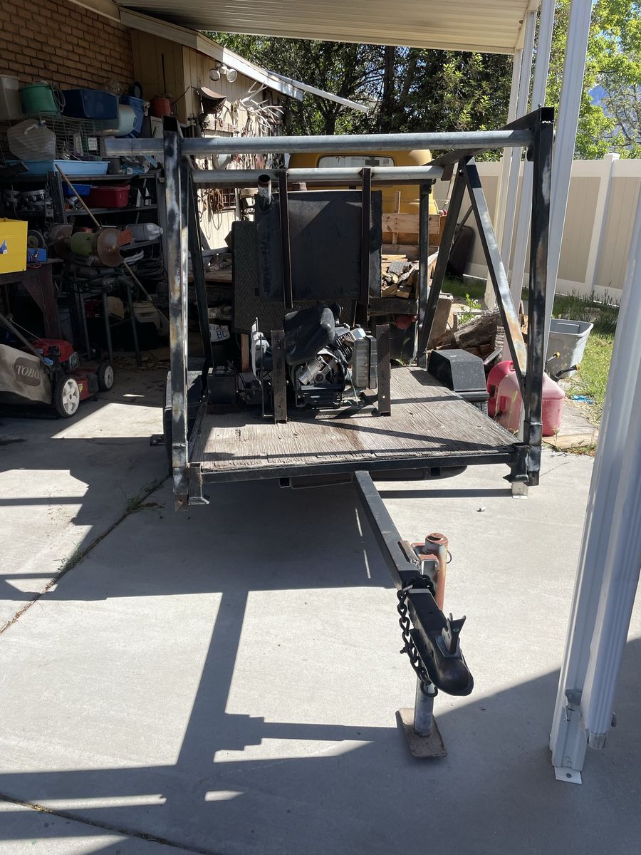 Trailer with generator