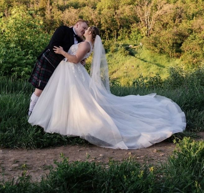 Floral Wedding Dress