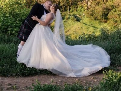 Floral Wedding Dress