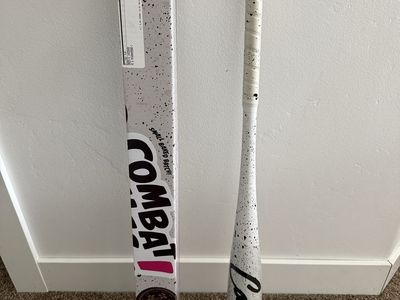 Combat MFG Spec A1 Cookies And Cream BBCOR Baseball Bat White 33 in / 30 oz