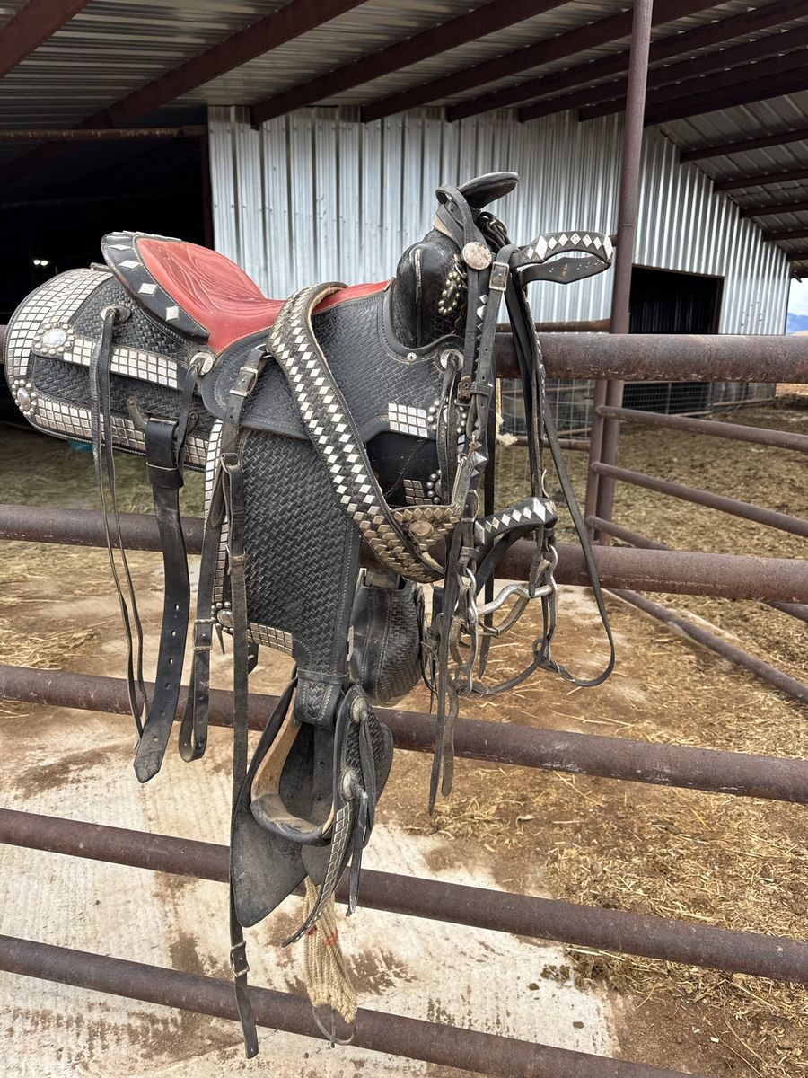 Western pleasure saddle