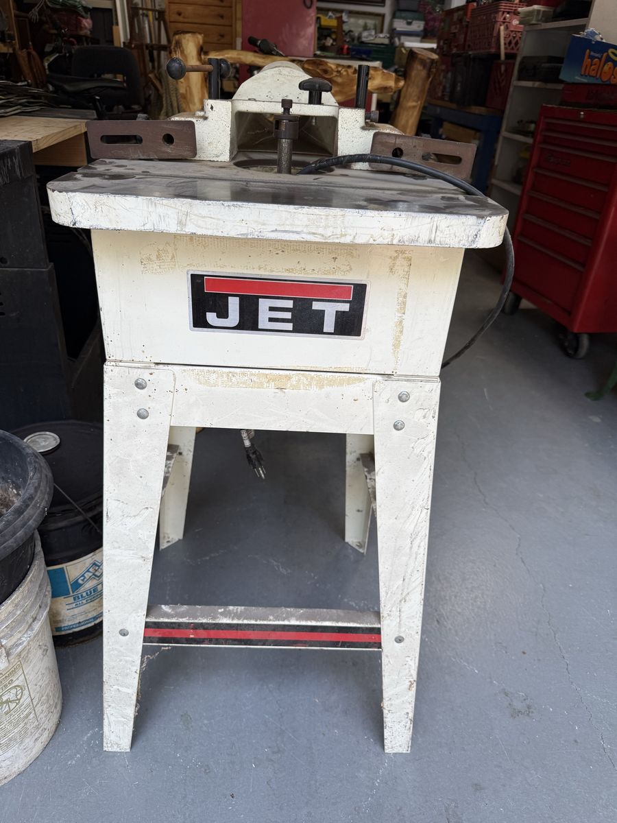 JET Stationary Wood Shaper / Woodworking Tool with Stand
