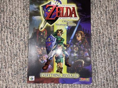 The Legend of Zelda Ocarina of Time Official Strategy Guide N64 BradyGames