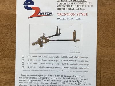 Fastway E2 Hitch Sway Control