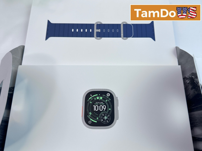Apple Watch Ultra 3 (GPS+Cellular) 49mm Natural Titanium AB Ocean Band