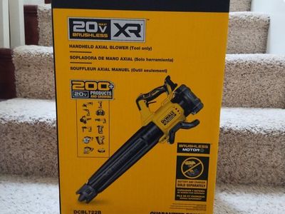 Dewalt 20V MAX XR Handheld Axial Leaf Blower Tool Only DCBL722B