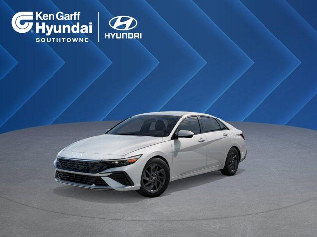 2026 Hyundai Elantra Hybrid Blue