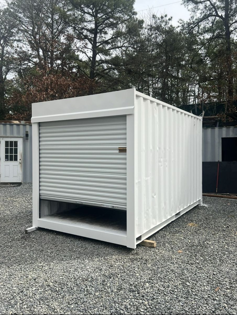 Storage Container  with Roll-Up Door