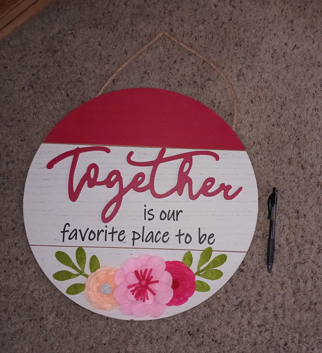 Decorative Wooden Sign Family