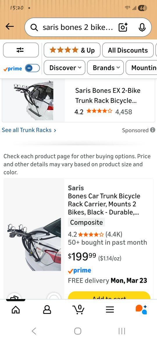 Saris Bones 2 Bike Rack