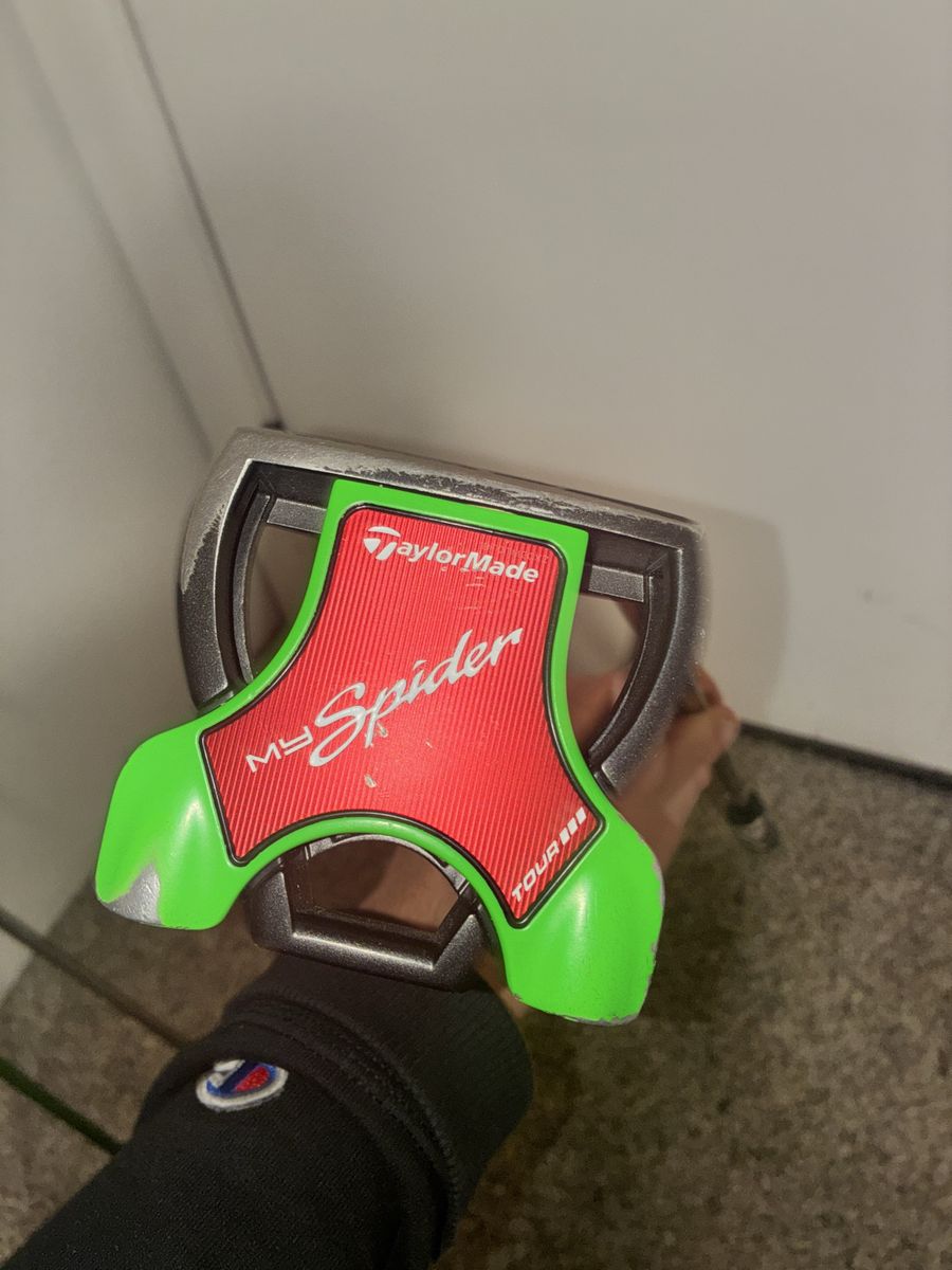 Taylormade MySpider Tour Custom Green/Black Putter 33.5in Decent Condition