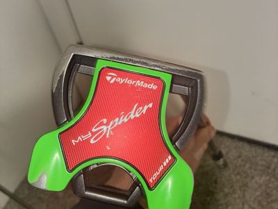 Taylormade MySpider Tour Custom Green/Black Putter 33.5in Decent Condition