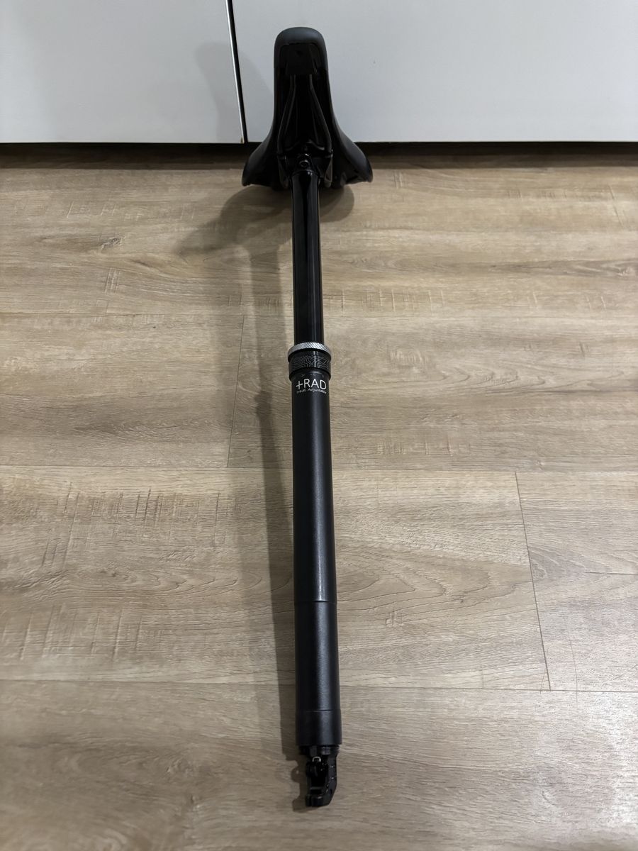 Seat, dropper post, and lever