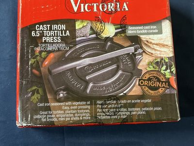 6.5” Tortilla press NEW
