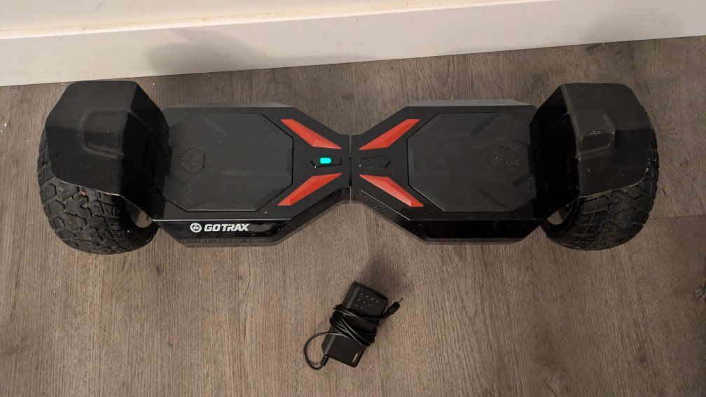 GOTRAX Off-Road Hoverboard - Black & Red All-Terrain Scooter