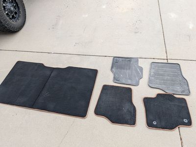 F-150 rubber and carpet Floor Mats