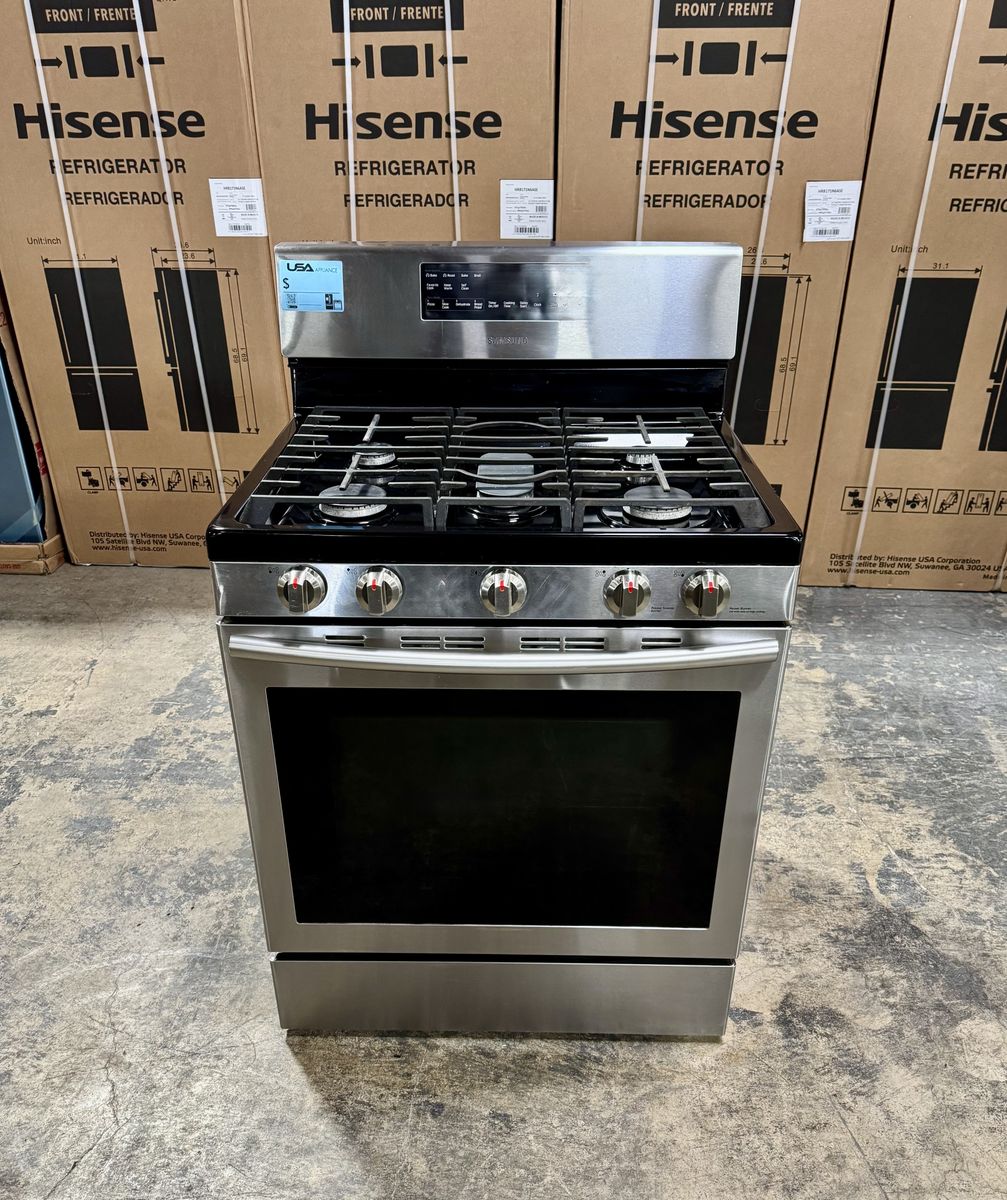 SAMSUNG STAINLESS STEEL RANGE