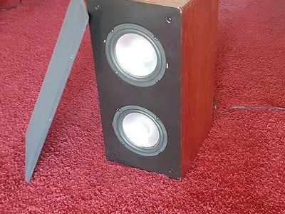 Dual 8" Subwoofer. RBH high end home theater.