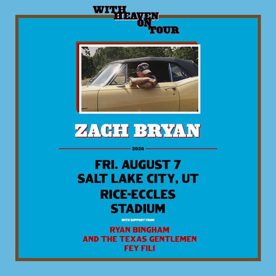 2 Tickets Zach Bryan Section 38 Row 31 Awesome Seats