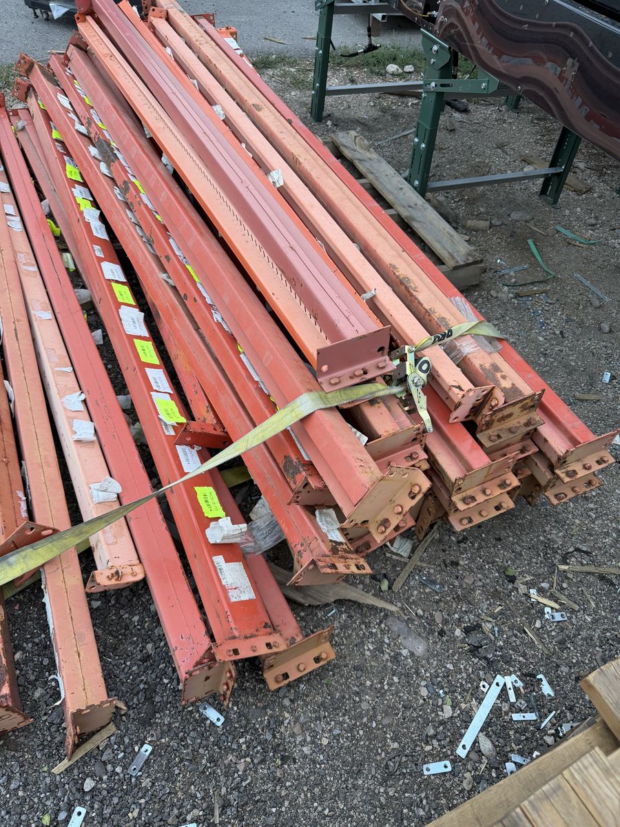 Used Pallet Racking Beams 9'