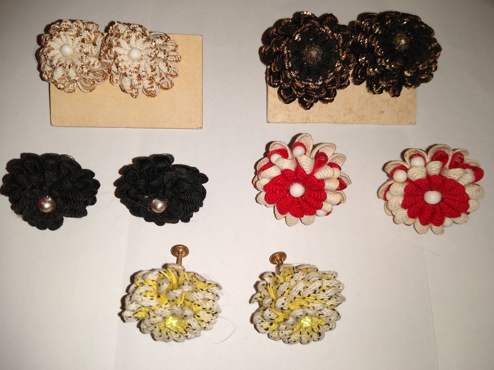 Vintage Rick Rack Earrings