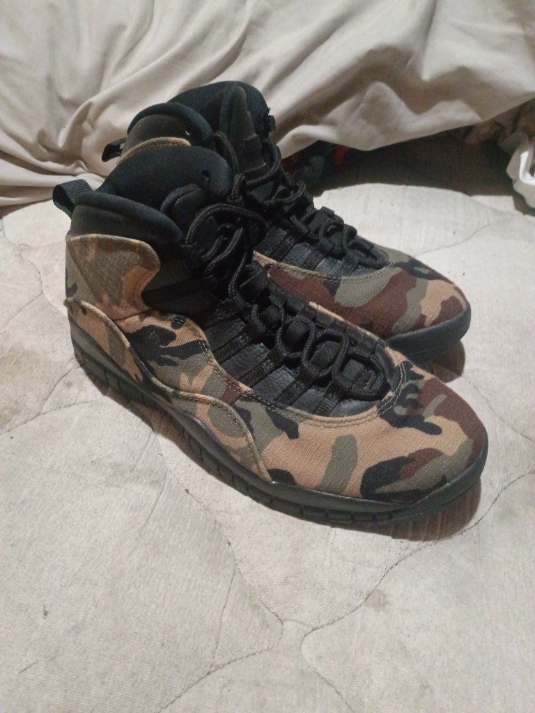Nike Air Jordan 10 Retro 'Camo' Men's Basketball Shoes