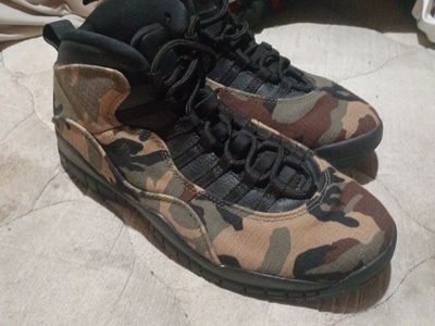 Nike Air Jordan 10 Retro 'Camo' Men's Basketball Shoes