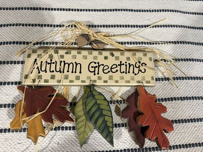 Autumn Door Hanger