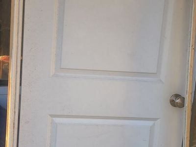 32x80 interior 2 panel door, left hand