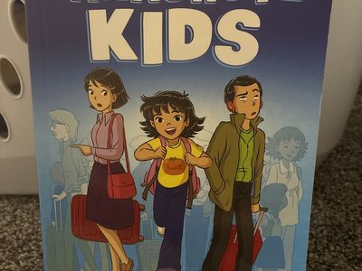 Graphic novel book Parachute Kids by Betty C. Tang