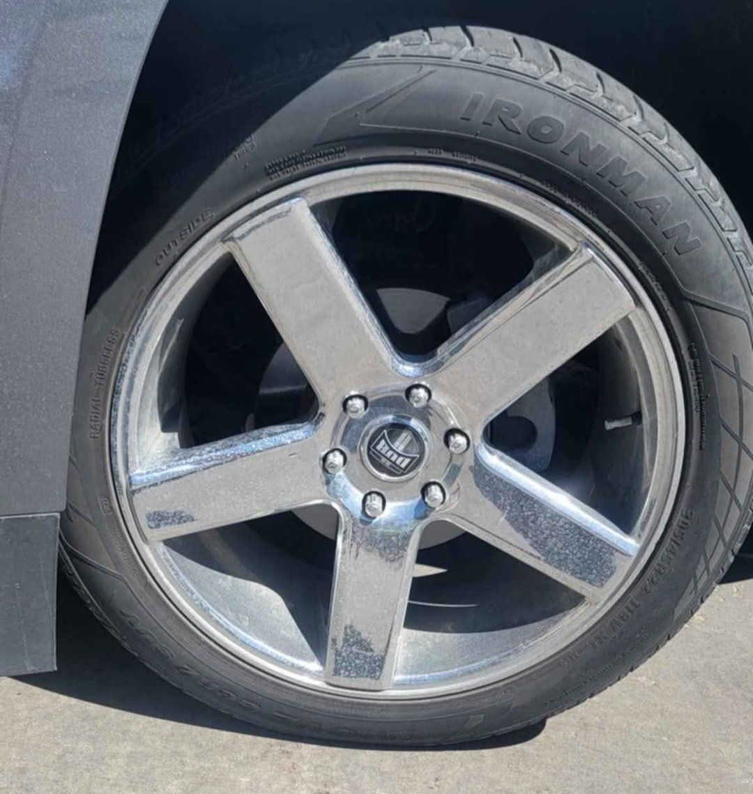 22 inch DUB Rims & tires