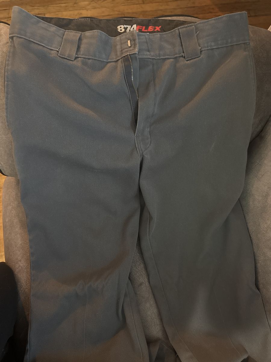 Dickies 874 FLEX Men's Work Pants Dark Charcoal Gray 34x30