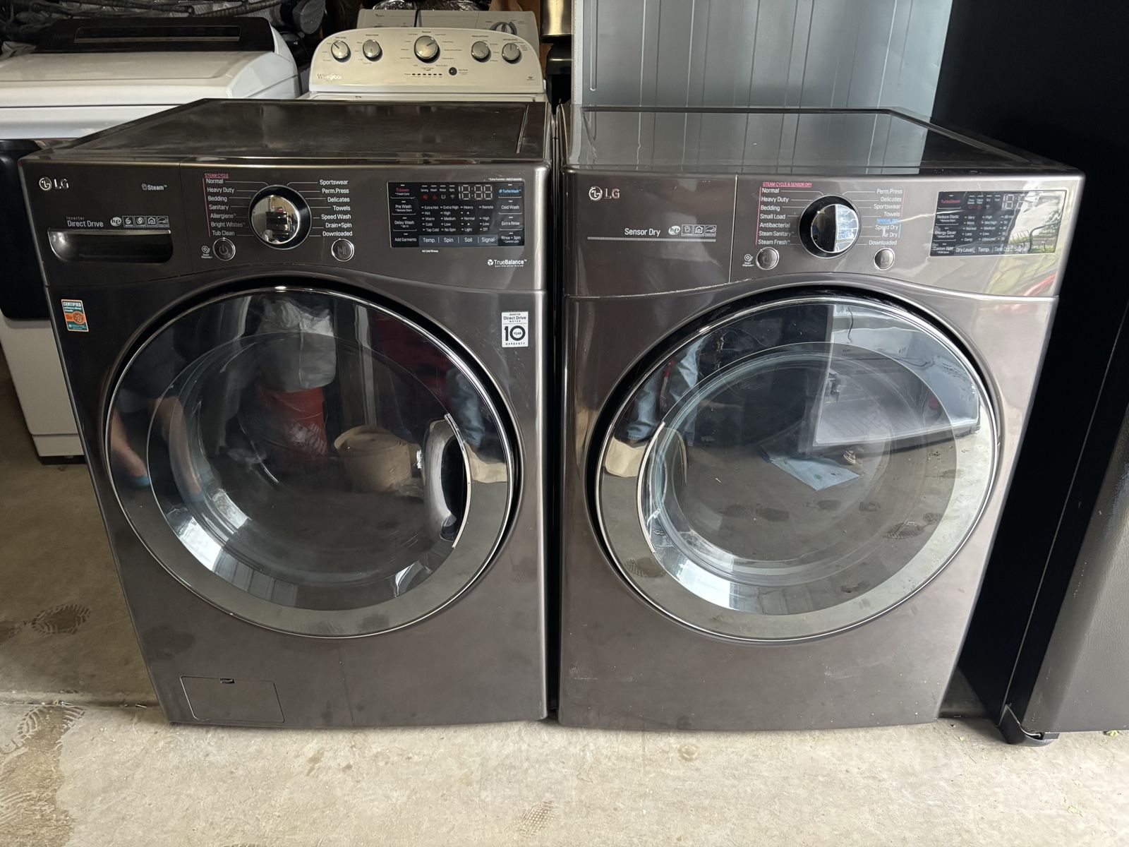 LG Washer & Dryer Set – Free Delivery