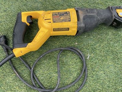 DEWALT DWE305 Reciprocating Saw, Corded, Used Power Tool for Cutting and Demolition